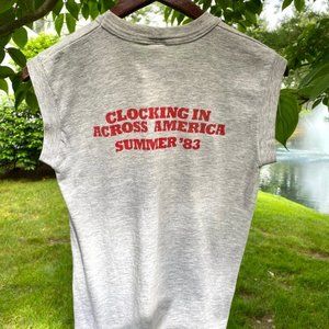 Rare Vintage 1983 Elvis Costello Sleeveless T-shir